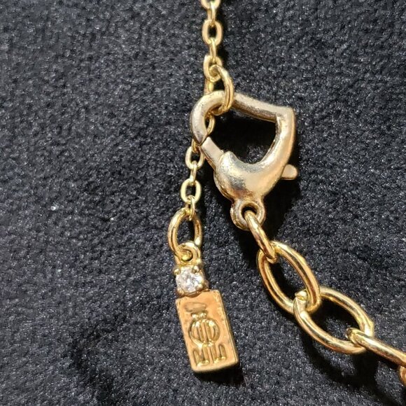 Vintage Women Clear Rhinestone Crown Trifari Necklace Jewelry with Lobster Clasp - Picture 7 of 7